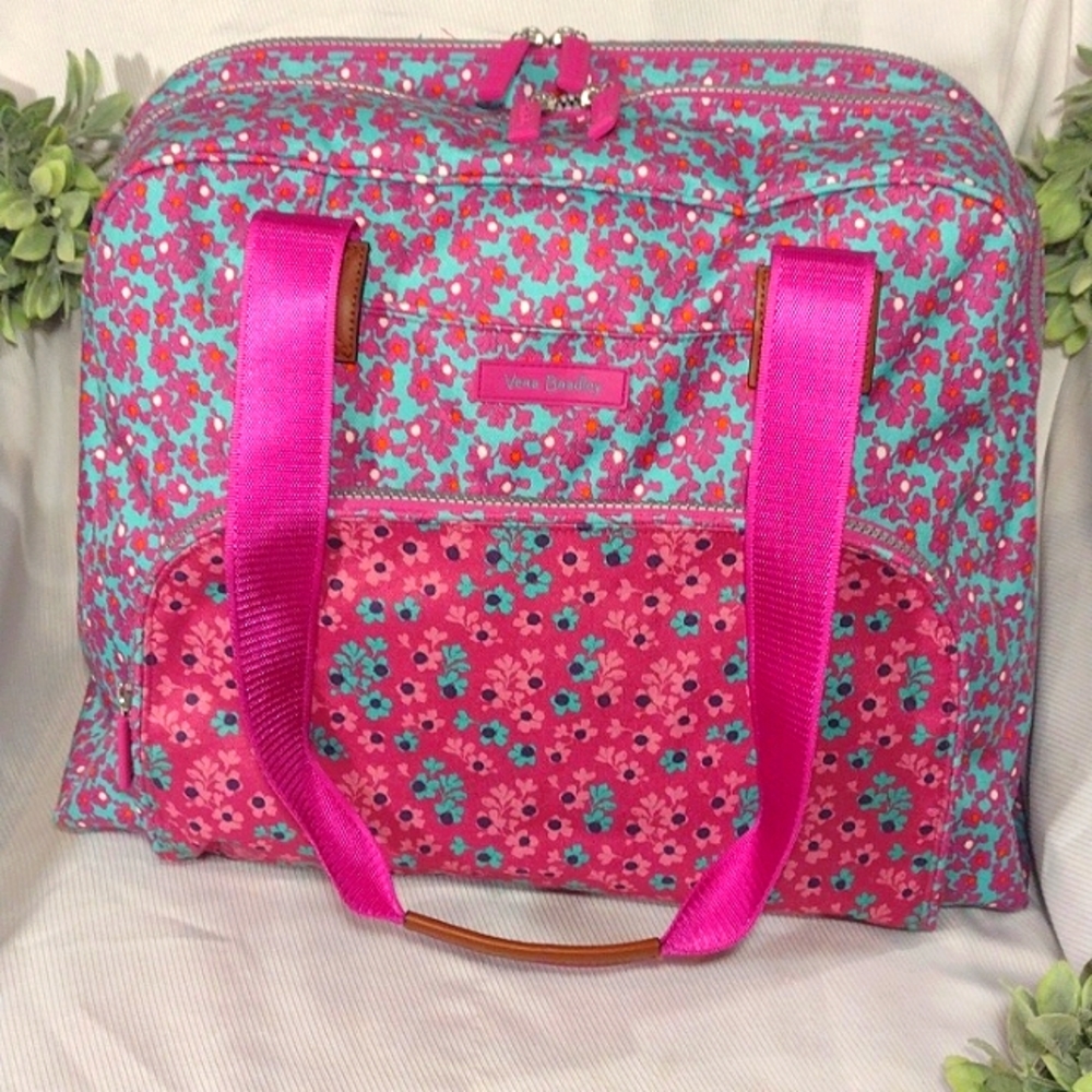 Vera Bradley Weekender Lighten Up on The Horizon Bag